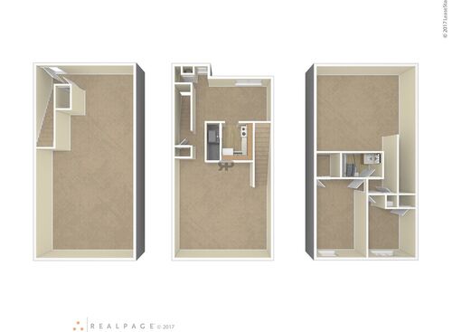 Two Bedroom: Beds - 2: Baths - 1: SqFt Range - 600 to 600