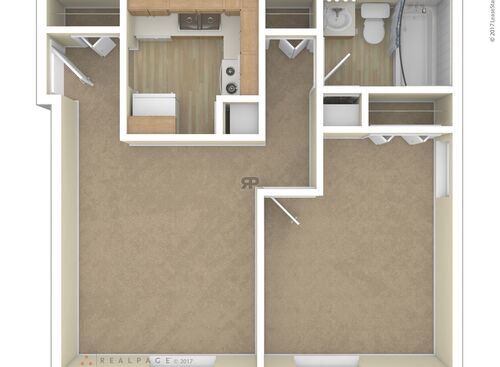 One Bedroom: Beds - 1: Baths - 1: SqFt Range - 462 to 462