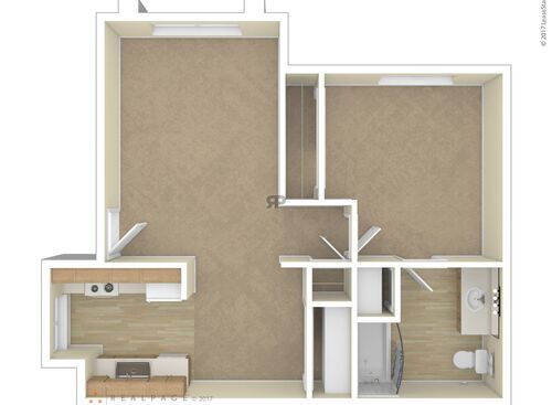 One Bedroom: Beds - 1: Baths - 1: SqFt Range - 635 to 635