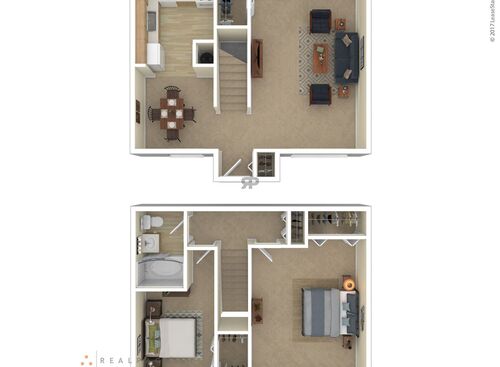 2 Bedroom: Beds - 2: Baths - 1: SqFt Range - 500 to 500