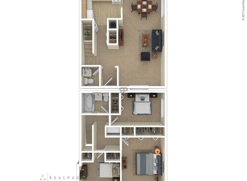 3 Bedroom: Beds - 3: Baths - 1: SqFt Range - 500 to 500