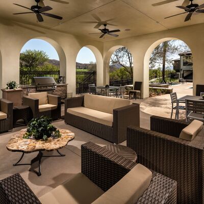 Dos Lagos Apartments Corona Encanto At Amenities Outdoor Lounge