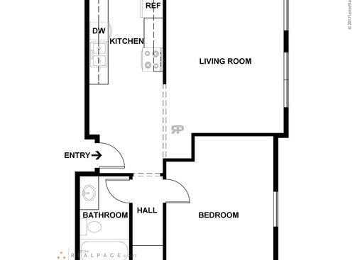 One Bedroom: Beds - 1: Baths - 1: SqFt Range - 750 to 750