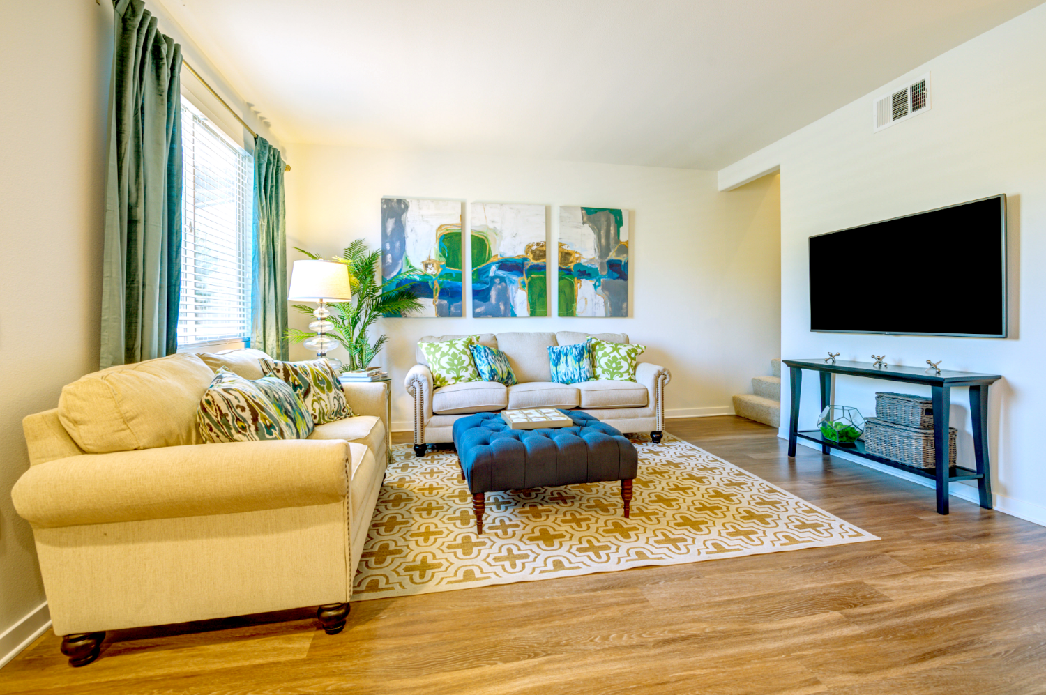 Model Living Area