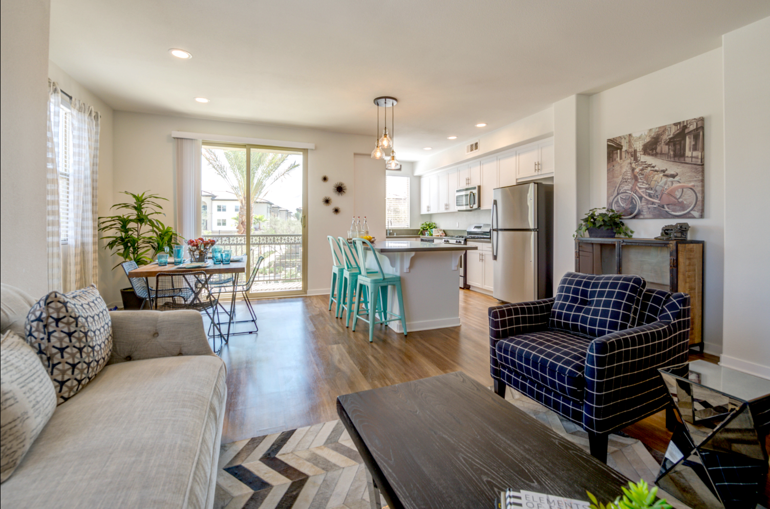Model Living Area