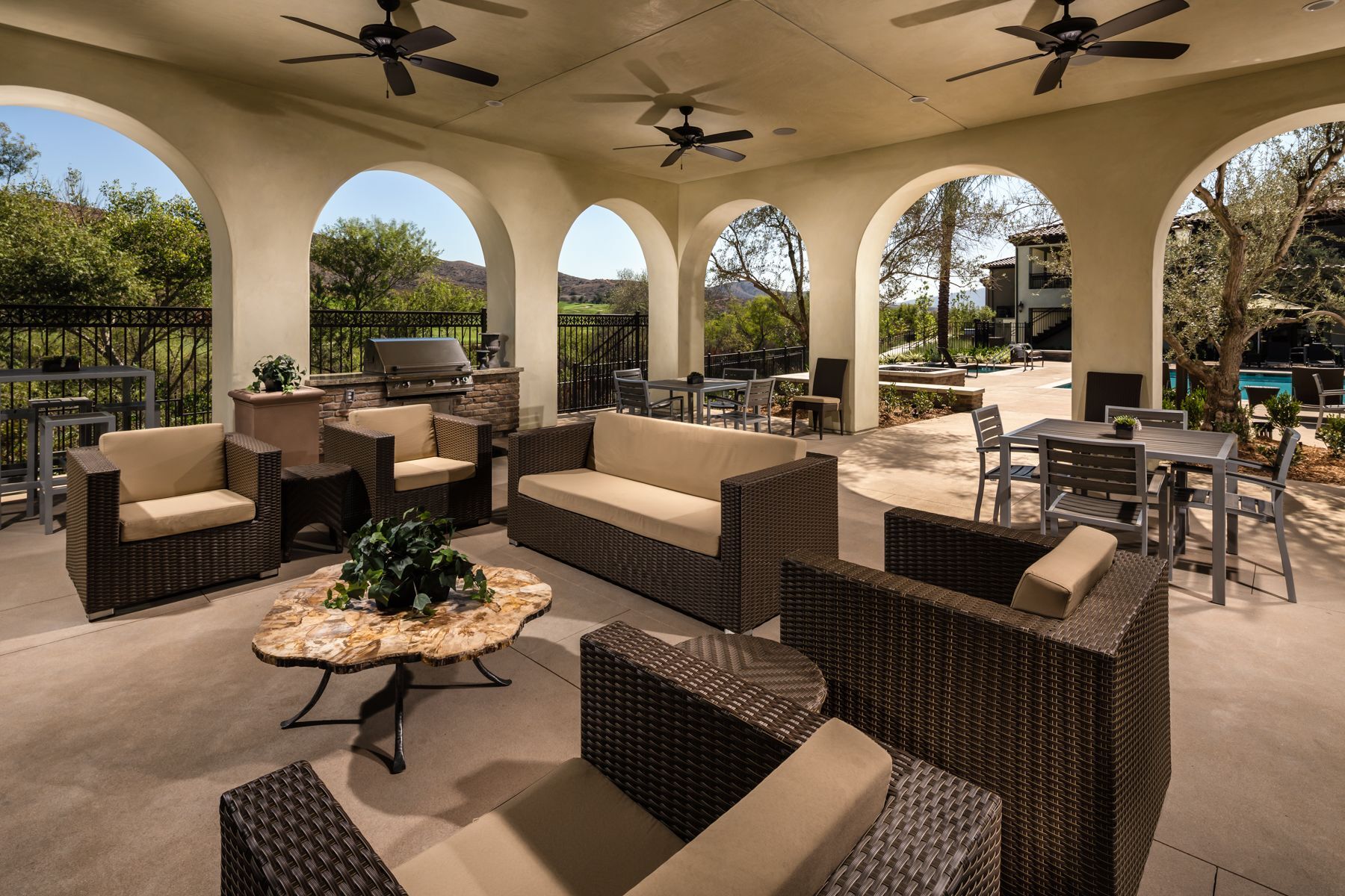 Outdoor Common Area Seating