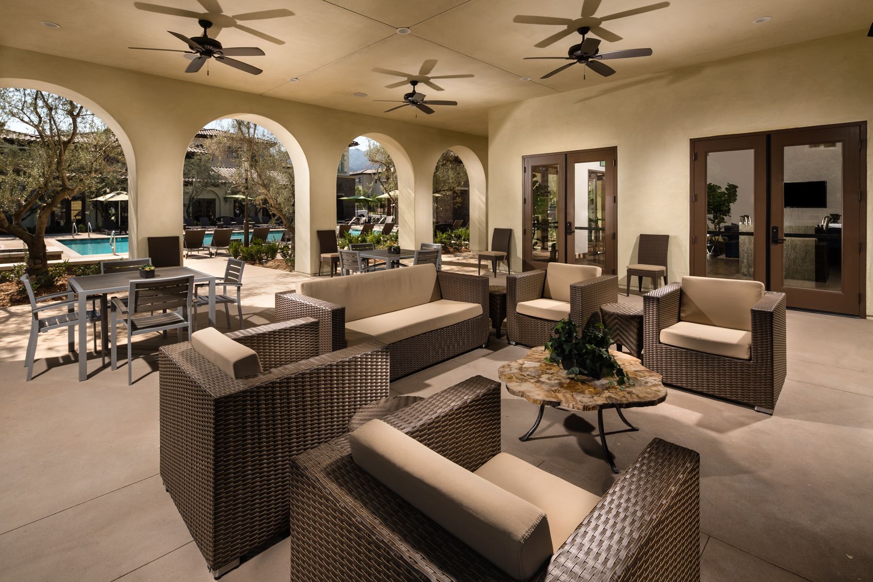 Outdoor Common Area Seating