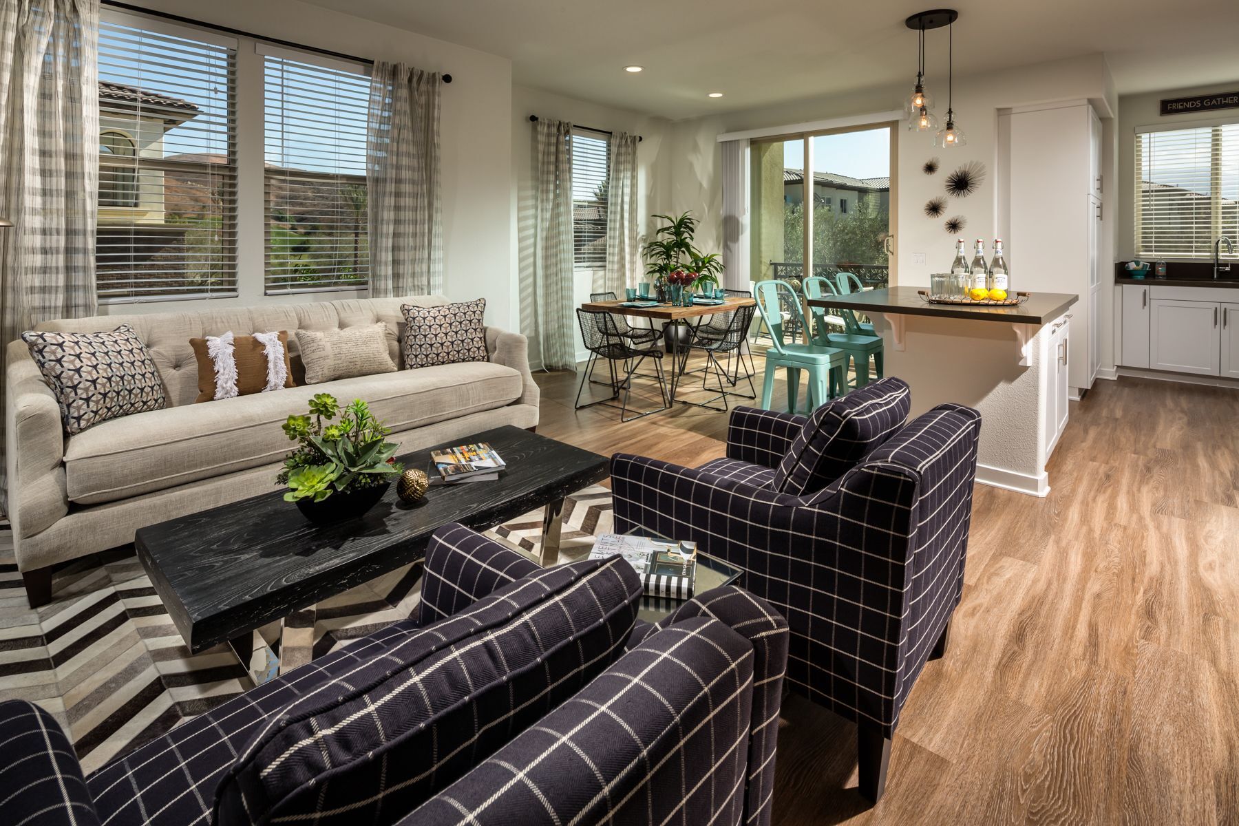 Model Living Area