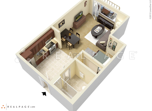 Studio: Beds - Studio: Baths - 1: SqFt Range - 275 to 505