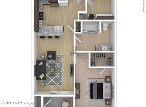 Autumn: Beds - 1: Baths - 1: SqFt Range - 852 to 852
