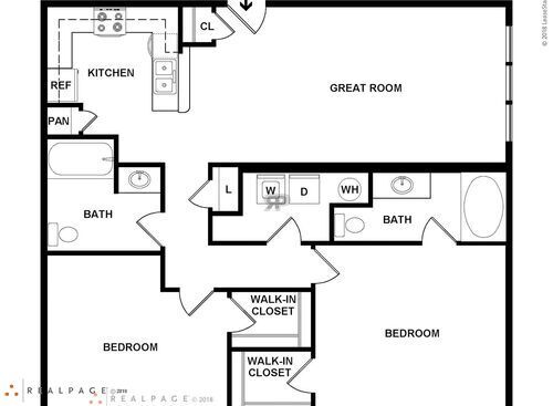 Summer: Beds - 2: Baths - 2: SqFt Range - 1232 to 1232
