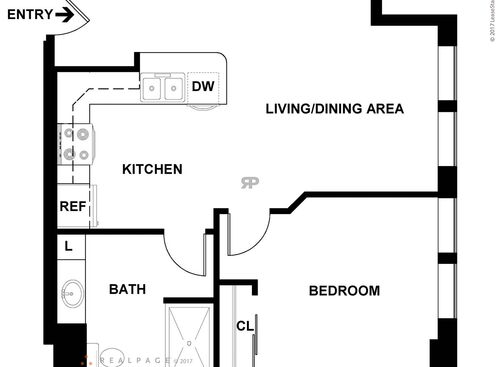 1 Bedroom 1 Bath: Beds - 1: Baths - 1: SqFt Range - 588 to 588