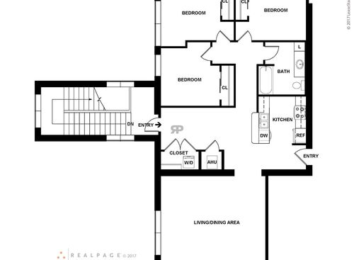 3 Bedroom 1 Bath: Beds - 3: Baths - 1: SqFt Range - 1314 to 1314