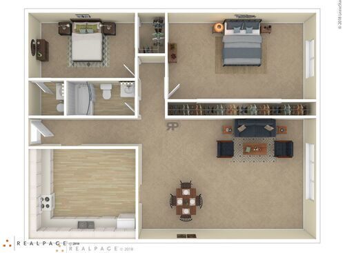 2B: Beds - 2: Baths - 1.5: SqFt Range - 1000 to 1000