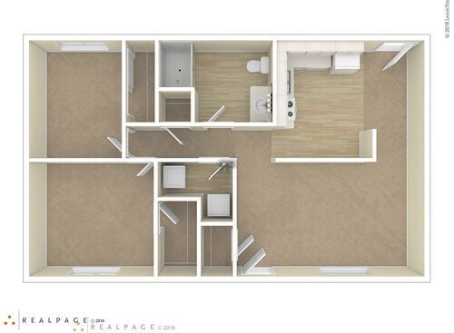 2A: Beds - 2: Baths - 1: SqFt Range - 1100 to 1100