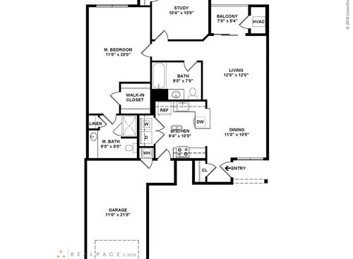 2 Bedroom - 2 Bathroom Lower: Beds - 2: Baths - 2: SqFt Range - 1015 to 1015