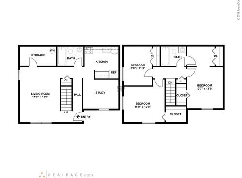 3 Bedroom - 2 Bathroom: Beds - 3: Baths - 2: SqFt Range - 700 to 700