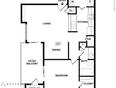 1A: Beds - 1: Baths - 1: SqFt Range - 650 to 650