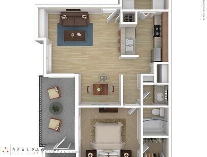 1A: Beds - 1: Baths - 1: SqFt Range - 650 to 650
