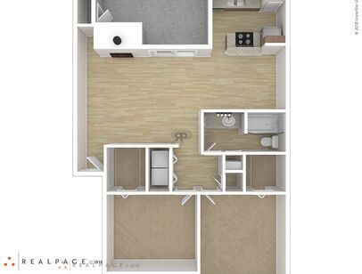 2A: Beds - 2: Baths - 1: SqFt Range - 897 to 897