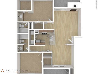 2B: Beds - 2: Baths - 2: SqFt Range - 1092 to 1092