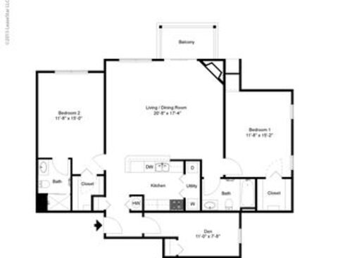 The Nautica: Beds - 2: Baths - 2: SqFt Range - 1315 to 1315