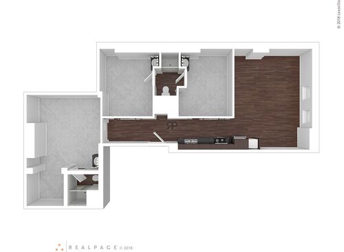 4-2 Private - The Three Rivers: Beds - 3: Baths - 2: SqFt Range - 1026 to 1026