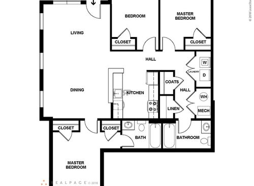 3 Bedroom: Beds - 3: Baths - 2: SqFt Range - 1331 to 1331