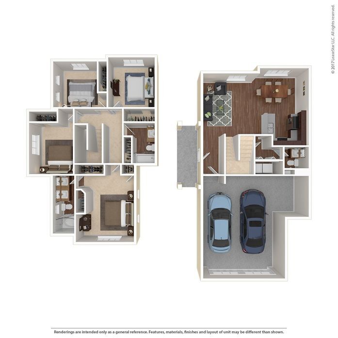 2D Diagram 3D Furnished Townhomes Williston 2D Diagram 3D Furnished Townhomes Williston