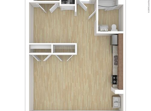 CA Studio: Beds - Studio: Baths - 1: SqFt Range - 700 to 700