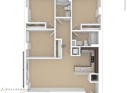 3G: Beds - 3: Baths - 2: SqFt Range - 953 to 953