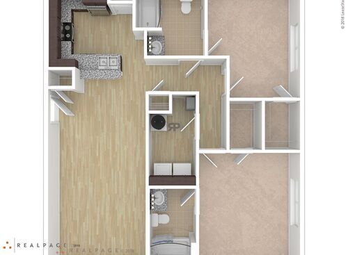 Summer: Beds - 2: Baths - 2: SqFt Range - 1232 to 1232