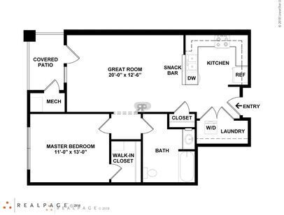 C: Beds - 1: Baths - 1: SqFt Range - 760 to 760