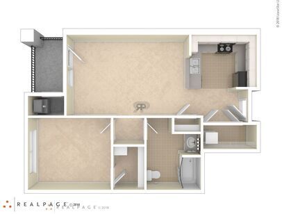 C: Beds - 1: Baths - 1: SqFt Range - 760 to 760