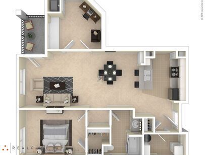 G: Beds - 1: Baths - 1: SqFt Range - 993 to 993