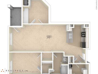 G: Beds - 1: Baths - 1: SqFt Range - 993 to 993