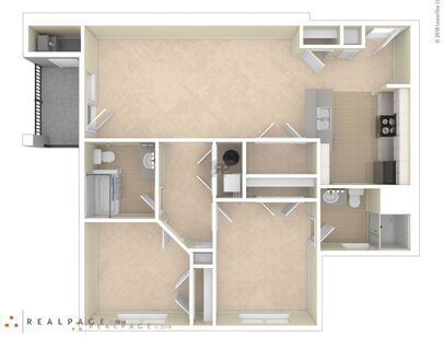 B: Beds - 2: Baths - 2: SqFt Range - 1110 to 1110