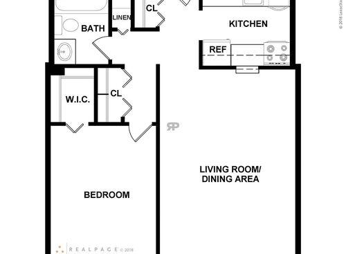 1 Bedroom: Beds - 1: Baths - 1: SqFt Range - 500 to 500