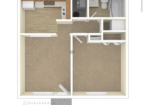 1 Bedroom: Beds - 1: Baths - 1: SqFt Range - 500 to 500