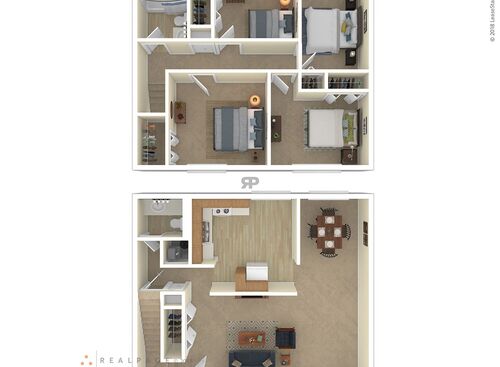 4 Bedroom: Beds - 4: Baths - 1: SqFt Range - 800 to 800