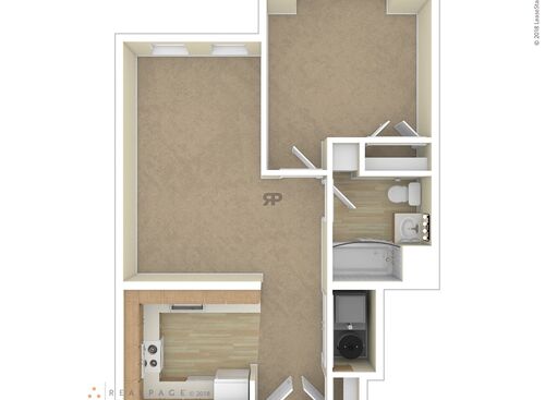 1 Bedroom: Beds - 1: Baths - 1: SqFt Range - 650 to 885