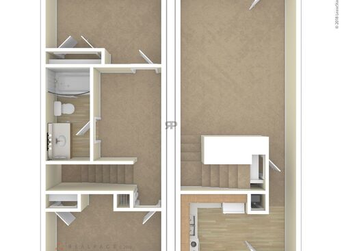2 Bedroom: Beds - 2: Baths - 1: SqFt Range - 500 to 500