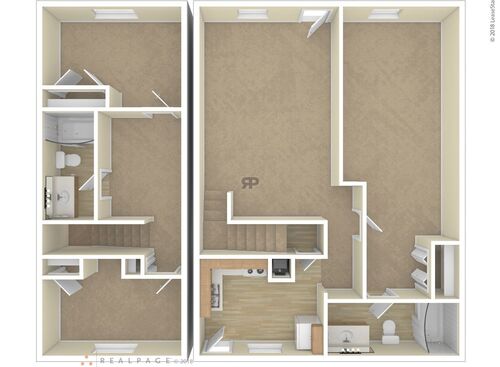 3 Bedroom: Beds - 3: Baths - 1: SqFt Range - 600 to 600