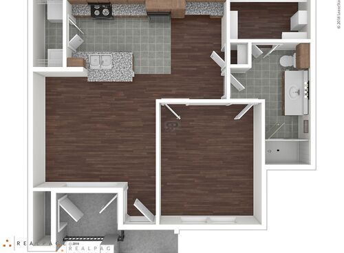 A1: Beds - 1: Baths - 1: SqFt Range - 743 to 743