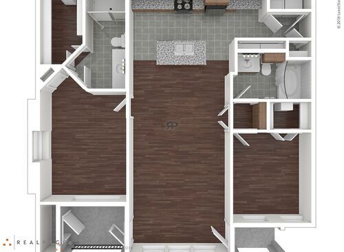 B1: Beds - 2: Baths - 2: SqFt Range - 1093 to 1093