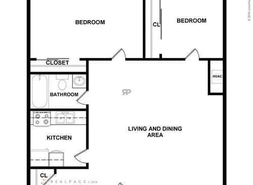 2 Bedroom: Beds - 2: Baths - 1: SqFt Range - 600 to 600