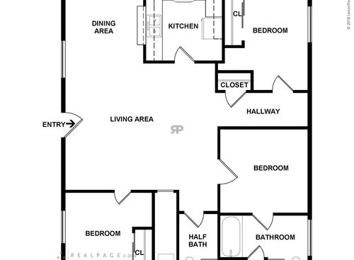 3 Bedroom: Beds - 3: Baths - 1: SqFt Range - 700 to 700