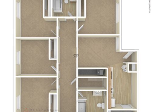 4 Bedroom: Beds - 4: Baths - 2: SqFt Range - 800 to 800