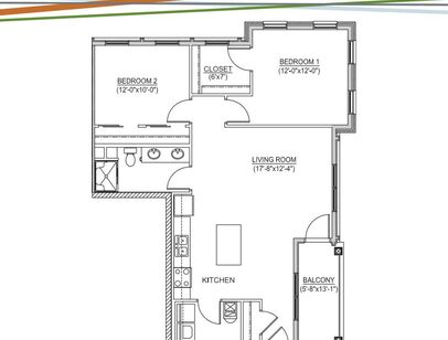 C-1001: Beds - 2: Baths - 1: SqFt Range - 1001 to 1001