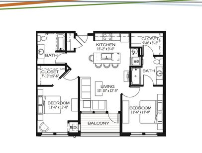 Austin: Beds - 2: Baths - 2: SqFt Range - 974 to 974
